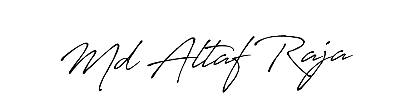 Also You can easily find your signature by using the search form. We will create Md Altaf Raja name handwritten signature images for you free of cost using Antro_Vectra_Bolder sign style. Md Altaf Raja signature style 7 images and pictures png