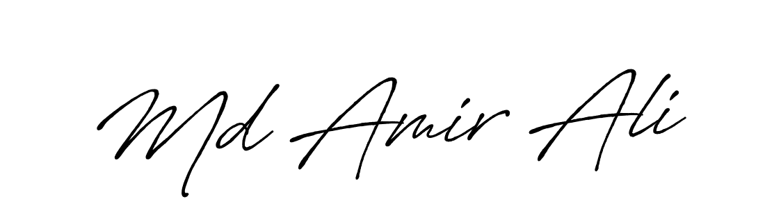 Similarly Antro_Vectra_Bolder is the best handwritten signature design. Signature creator online .You can use it as an online autograph creator for name Md Amir Ali. Md Amir Ali signature style 7 images and pictures png