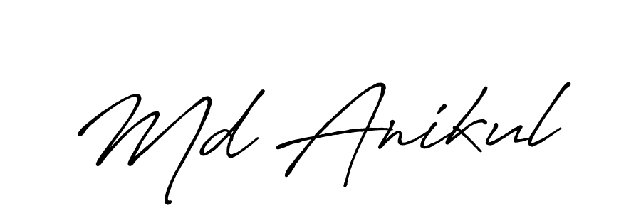 This is the best signature style for the Md Anikul name. Also you like these signature font (Antro_Vectra_Bolder). Mix name signature. Md Anikul signature style 7 images and pictures png