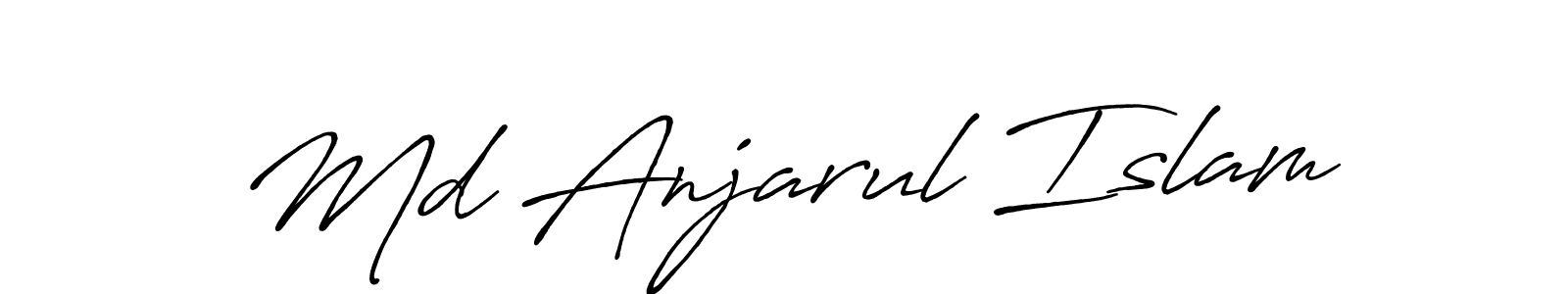 Make a short Md Anjarul Islam signature style. Manage your documents anywhere anytime using Antro_Vectra_Bolder. Create and add eSignatures, submit forms, share and send files easily. Md Anjarul Islam signature style 7 images and pictures png