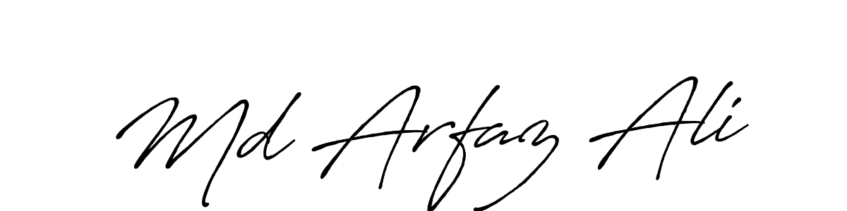 The best way (Antro_Vectra_Bolder) to make a short signature is to pick only two or three words in your name. The name Md Arfaz Ali include a total of six letters. For converting this name. Md Arfaz Ali signature style 7 images and pictures png