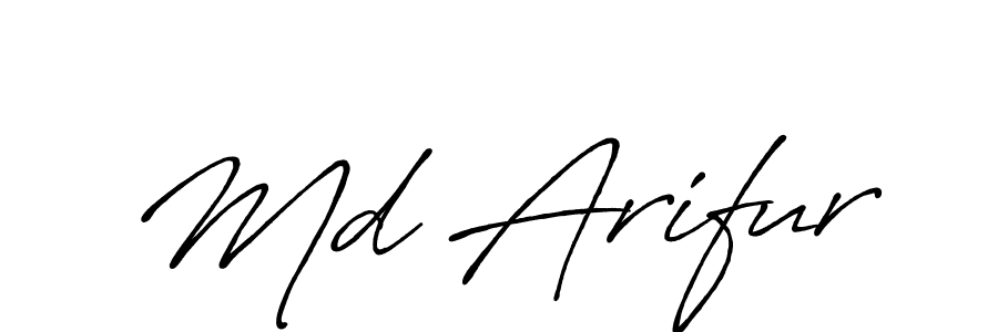 It looks lik you need a new signature style for name Md Arifur. Design unique handwritten (Antro_Vectra_Bolder) signature with our free signature maker in just a few clicks. Md Arifur signature style 7 images and pictures png
