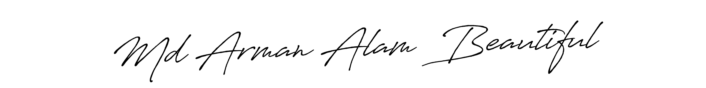 Md Arman Alam  Beautiful stylish signature style. Best Handwritten Sign (Antro_Vectra_Bolder) for my name. Handwritten Signature Collection Ideas for my name Md Arman Alam  Beautiful. Md Arman Alam  Beautiful signature style 7 images and pictures png