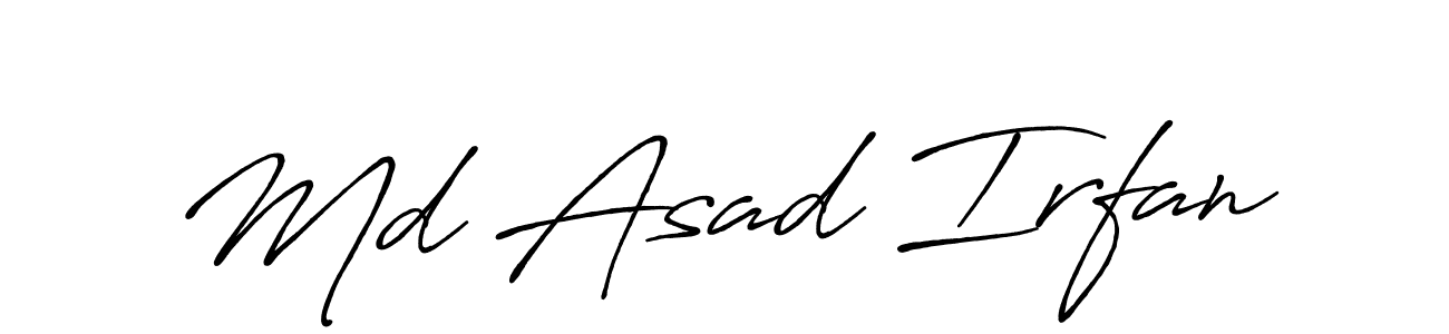 Make a beautiful signature design for name Md Asad Irfan. Use this online signature maker to create a handwritten signature for free. Md Asad Irfan signature style 7 images and pictures png