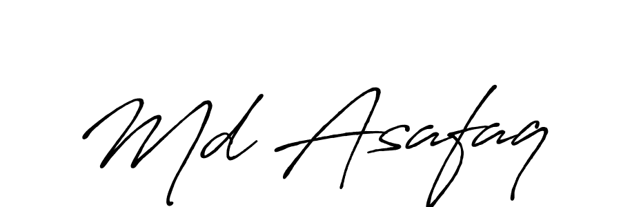 Md Asafaq stylish signature style. Best Handwritten Sign (Antro_Vectra_Bolder) for my name. Handwritten Signature Collection Ideas for my name Md Asafaq. Md Asafaq signature style 7 images and pictures png