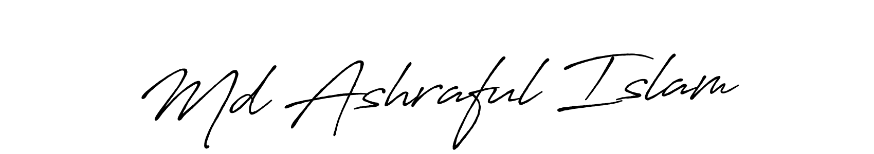 It looks lik you need a new signature style for name Md Ashraful Islam. Design unique handwritten (Antro_Vectra_Bolder) signature with our free signature maker in just a few clicks. Md Ashraful Islam signature style 7 images and pictures png