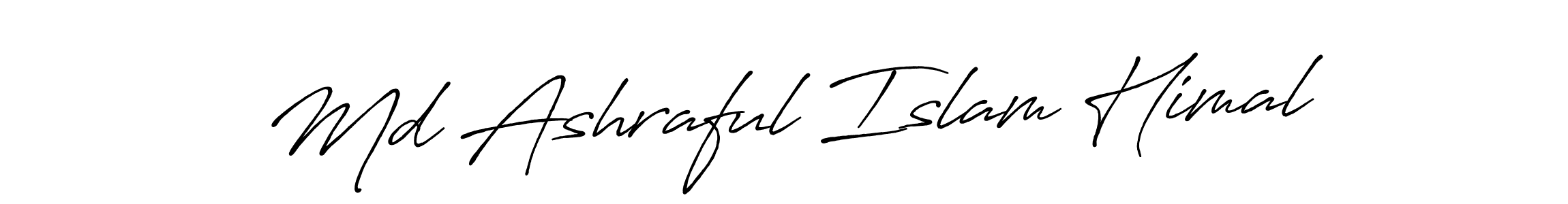 if you are searching for the best signature style for your name Md Ashraful Islam Himal. so please give up your signature search. here we have designed multiple signature styles  using Antro_Vectra_Bolder. Md Ashraful Islam Himal signature style 7 images and pictures png