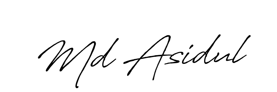 Best and Professional Signature Style for Md Asidul. Antro_Vectra_Bolder Best Signature Style Collection. Md Asidul signature style 7 images and pictures png