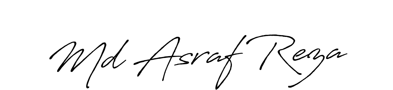 Also You can easily find your signature by using the search form. We will create Md Asraf Reza name handwritten signature images for you free of cost using Antro_Vectra_Bolder sign style. Md Asraf Reza signature style 7 images and pictures png