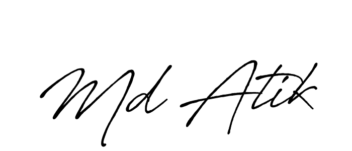 You can use this online signature creator to create a handwritten signature for the name Md Atik. This is the best online autograph maker. Md Atik signature style 7 images and pictures png