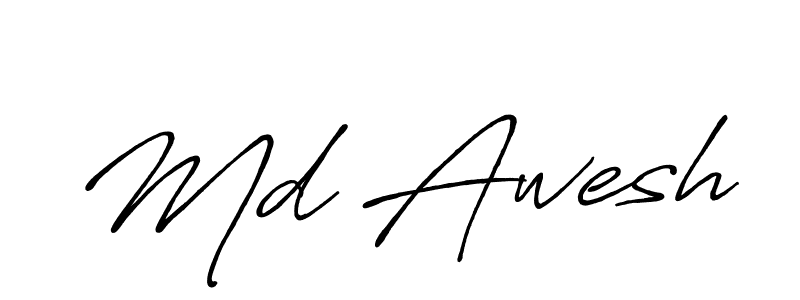 Here are the top 10 professional signature styles for the name Md Awesh. These are the best autograph styles you can use for your name. Md Awesh signature style 7 images and pictures png