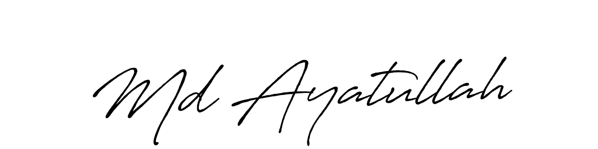 Antro_Vectra_Bolder is a professional signature style that is perfect for those who want to add a touch of class to their signature. It is also a great choice for those who want to make their signature more unique. Get Md Ayatullah name to fancy signature for free. Md Ayatullah signature style 7 images and pictures png