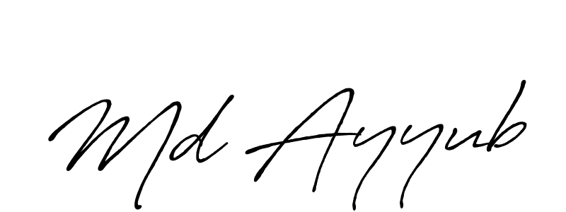 if you are searching for the best signature style for your name Md Ayyub. so please give up your signature search. here we have designed multiple signature styles  using Antro_Vectra_Bolder. Md Ayyub signature style 7 images and pictures png