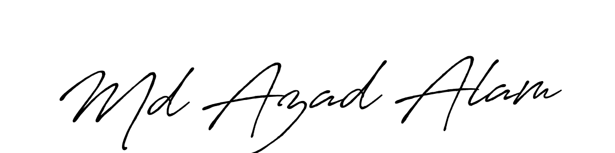 Also You can easily find your signature by using the search form. We will create Md Azad Alam name handwritten signature images for you free of cost using Antro_Vectra_Bolder sign style. Md Azad Alam signature style 7 images and pictures png