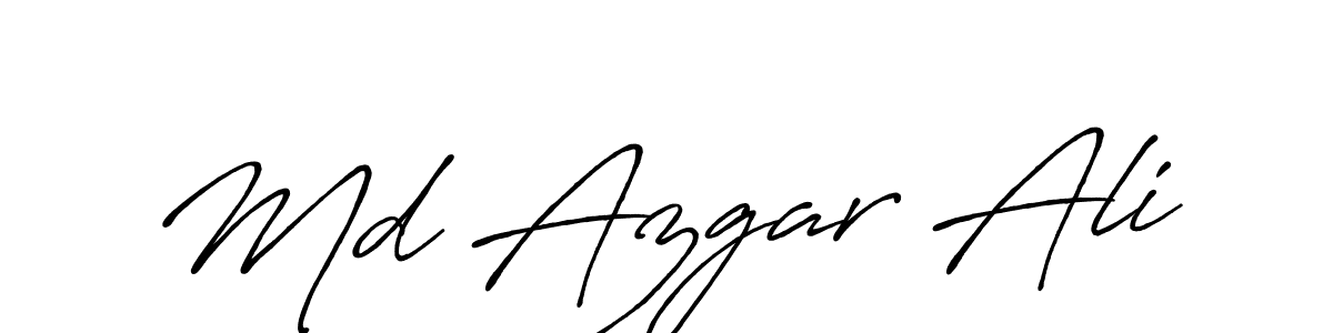 It looks lik you need a new signature style for name Md Azgar Ali. Design unique handwritten (Antro_Vectra_Bolder) signature with our free signature maker in just a few clicks. Md Azgar Ali signature style 7 images and pictures png