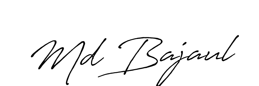 It looks lik you need a new signature style for name Md Bajaul. Design unique handwritten (Antro_Vectra_Bolder) signature with our free signature maker in just a few clicks. Md Bajaul signature style 7 images and pictures png
