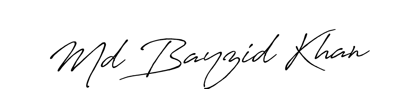 Antro_Vectra_Bolder is a professional signature style that is perfect for those who want to add a touch of class to their signature. It is also a great choice for those who want to make their signature more unique. Get Md Bayzid Khan name to fancy signature for free. Md Bayzid Khan signature style 7 images and pictures png