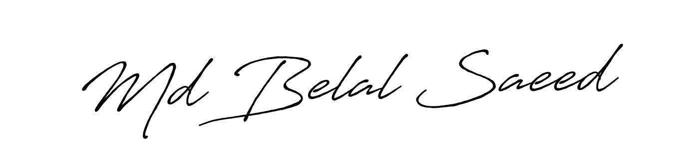 This is the best signature style for the Md Belal Saeed name. Also you like these signature font (Antro_Vectra_Bolder). Mix name signature. Md Belal Saeed signature style 7 images and pictures png