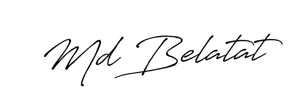 Similarly Antro_Vectra_Bolder is the best handwritten signature design. Signature creator online .You can use it as an online autograph creator for name Md Belatat. Md Belatat signature style 7 images and pictures png