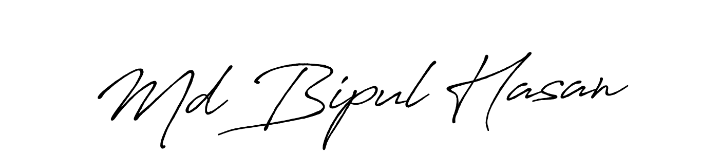 Make a short Md Bipul Hasan signature style. Manage your documents anywhere anytime using Antro_Vectra_Bolder. Create and add eSignatures, submit forms, share and send files easily. Md Bipul Hasan signature style 7 images and pictures png