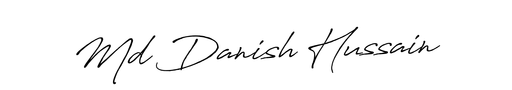 Make a short Md Danish Hussain signature style. Manage your documents anywhere anytime using Antro_Vectra_Bolder. Create and add eSignatures, submit forms, share and send files easily. Md Danish Hussain signature style 7 images and pictures png