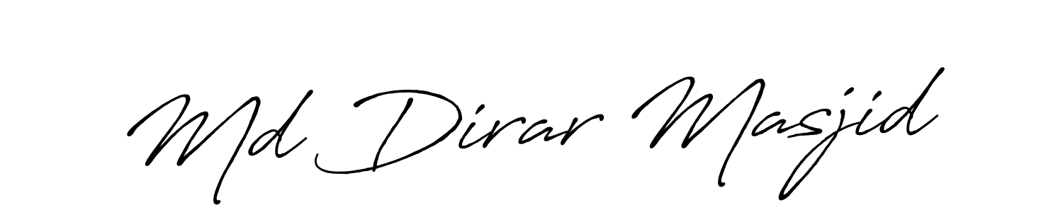 Make a beautiful signature design for name Md Dirar Masjid. Use this online signature maker to create a handwritten signature for free. Md Dirar Masjid signature style 7 images and pictures png