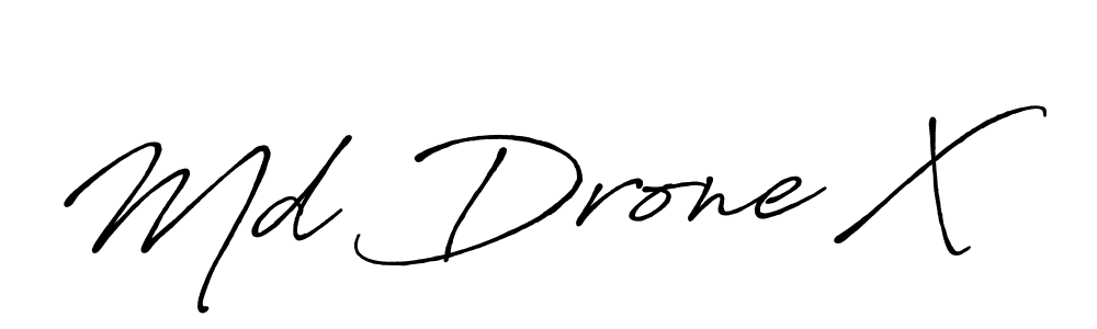 You should practise on your own different ways (Antro_Vectra_Bolder) to write your name (Md Drone X) in signature. don't let someone else do it for you. Md Drone X signature style 7 images and pictures png