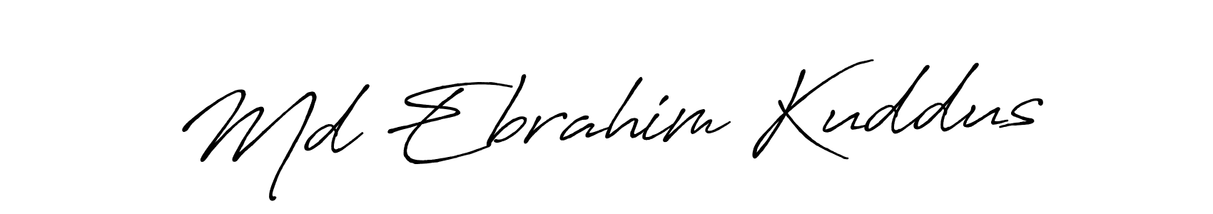 Similarly Antro_Vectra_Bolder is the best handwritten signature design. Signature creator online .You can use it as an online autograph creator for name Md Ebrahim Kuddus. Md Ebrahim Kuddus signature style 7 images and pictures png