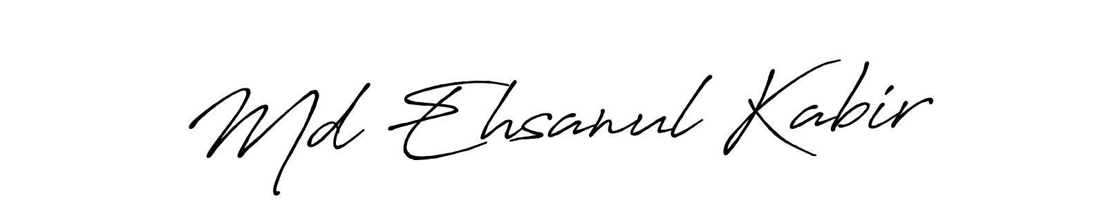 Antro_Vectra_Bolder is a professional signature style that is perfect for those who want to add a touch of class to their signature. It is also a great choice for those who want to make their signature more unique. Get Md Ehsanul Kabir name to fancy signature for free. Md Ehsanul Kabir signature style 7 images and pictures png