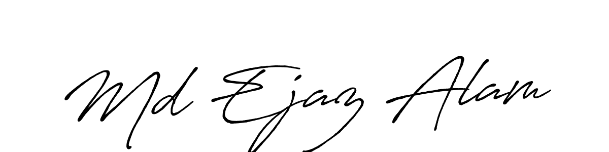 Make a short Md Ejaz Alam signature style. Manage your documents anywhere anytime using Antro_Vectra_Bolder. Create and add eSignatures, submit forms, share and send files easily. Md Ejaz Alam signature style 7 images and pictures png