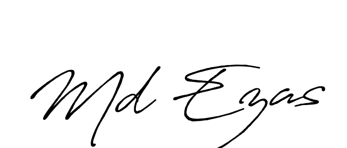 Similarly Antro_Vectra_Bolder is the best handwritten signature design. Signature creator online .You can use it as an online autograph creator for name Md Ezas. Md Ezas signature style 7 images and pictures png