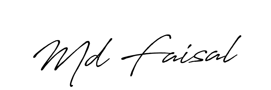 Antro_Vectra_Bolder is a professional signature style that is perfect for those who want to add a touch of class to their signature. It is also a great choice for those who want to make their signature more unique. Get Md Faisal name to fancy signature for free. Md Faisal signature style 7 images and pictures png