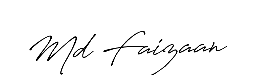 Make a beautiful signature design for name Md Faizaan. Use this online signature maker to create a handwritten signature for free. Md Faizaan signature style 7 images and pictures png