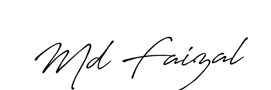 Make a short Md Faizal signature style. Manage your documents anywhere anytime using Antro_Vectra_Bolder. Create and add eSignatures, submit forms, share and send files easily. Md Faizal signature style 7 images and pictures png