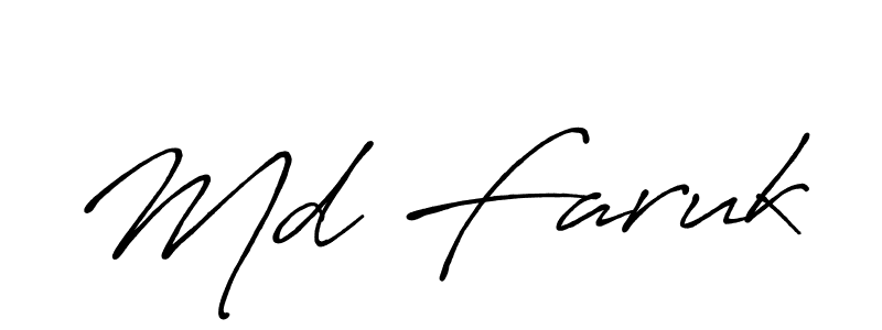 Antro_Vectra_Bolder is a professional signature style that is perfect for those who want to add a touch of class to their signature. It is also a great choice for those who want to make their signature more unique. Get Md Faruk name to fancy signature for free. Md Faruk signature style 7 images and pictures png