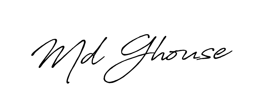 Also we have Md Ghouse name is the best signature style. Create professional handwritten signature collection using Antro_Vectra_Bolder autograph style. Md Ghouse signature style 7 images and pictures png
