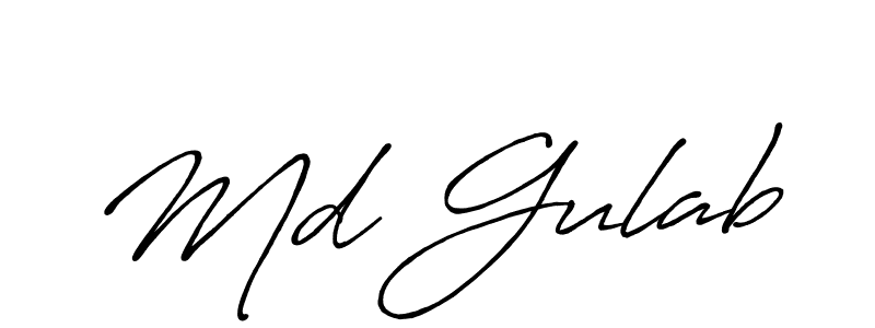 How to Draw Md Gulab signature style? Antro_Vectra_Bolder is a latest design signature styles for name Md Gulab. Md Gulab signature style 7 images and pictures png