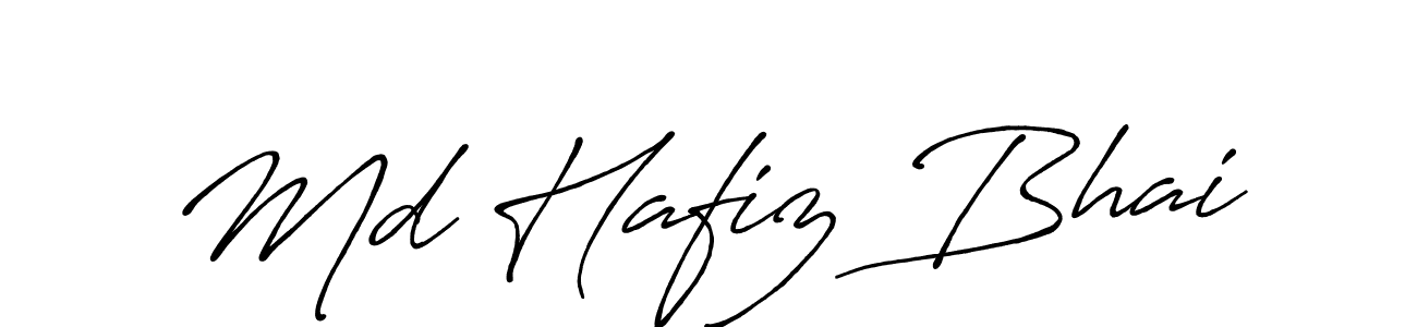 The best way (Antro_Vectra_Bolder) to make a short signature is to pick only two or three words in your name. The name Md Hafiz Bhai include a total of six letters. For converting this name. Md Hafiz Bhai signature style 7 images and pictures png