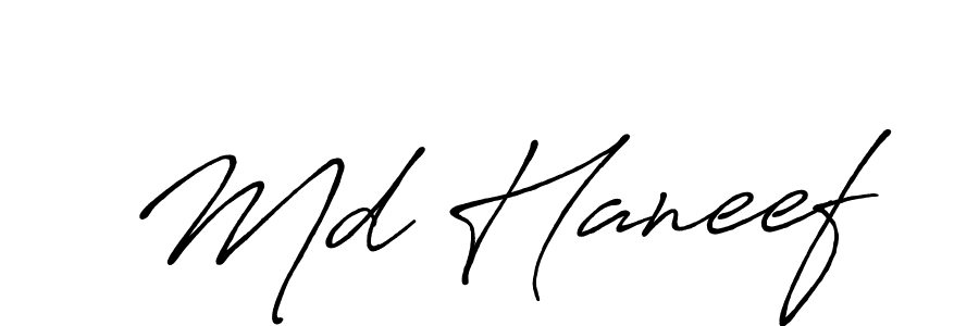 Similarly Antro_Vectra_Bolder is the best handwritten signature design. Signature creator online .You can use it as an online autograph creator for name Md Haneef. Md Haneef signature style 7 images and pictures png