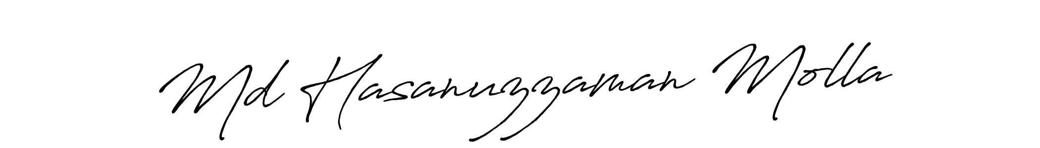 Similarly Antro_Vectra_Bolder is the best handwritten signature design. Signature creator online .You can use it as an online autograph creator for name Md Hasanuzzaman Molla. Md Hasanuzzaman Molla signature style 7 images and pictures png