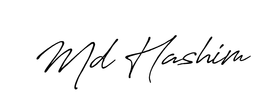 How to make Md Hashim signature? Antro_Vectra_Bolder is a professional autograph style. Create handwritten signature for Md Hashim name. Md Hashim signature style 7 images and pictures png