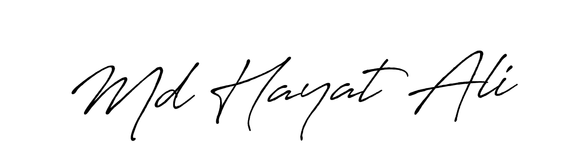 This is the best signature style for the Md Hayat Ali name. Also you like these signature font (Antro_Vectra_Bolder). Mix name signature. Md Hayat Ali signature style 7 images and pictures png