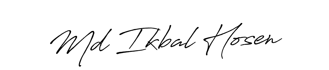 Here are the top 10 professional signature styles for the name Md Ikbal Hosen. These are the best autograph styles you can use for your name. Md Ikbal Hosen signature style 7 images and pictures png