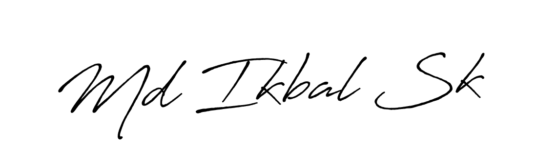 You should practise on your own different ways (Antro_Vectra_Bolder) to write your name (Md Ikbal Sk) in signature. don't let someone else do it for you. Md Ikbal Sk signature style 7 images and pictures png