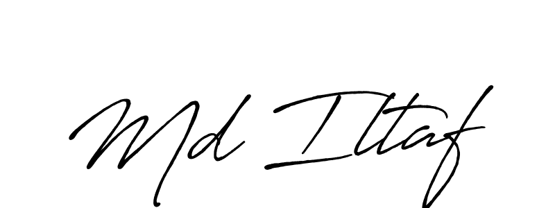 This is the best signature style for the Md Iltaf name. Also you like these signature font (Antro_Vectra_Bolder). Mix name signature. Md Iltaf signature style 7 images and pictures png