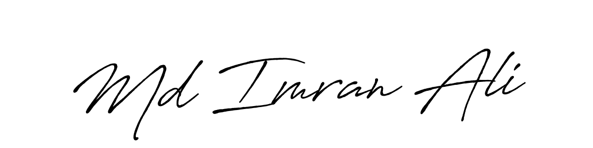 This is the best signature style for the Md Imran Ali name. Also you like these signature font (Antro_Vectra_Bolder). Mix name signature. Md Imran Ali signature style 7 images and pictures png