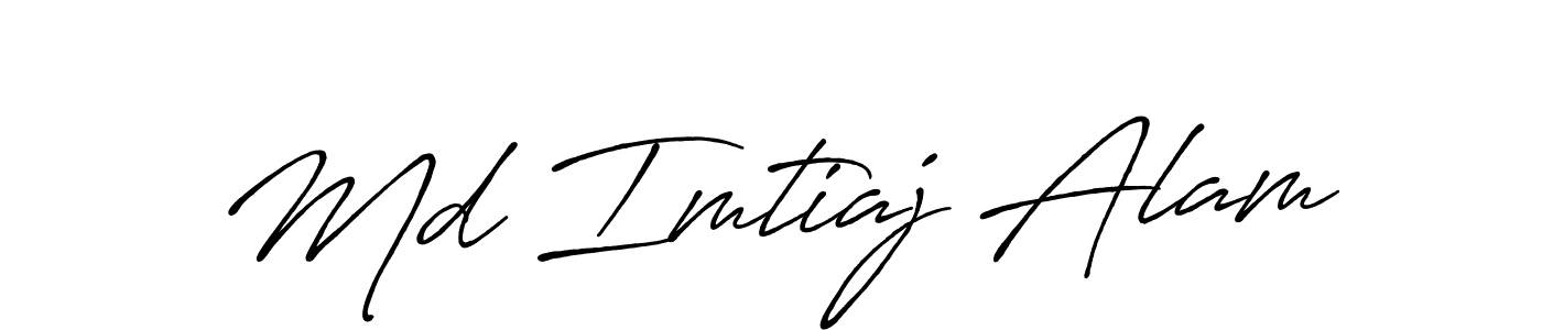 Also You can easily find your signature by using the search form. We will create Md Imtiaj Alam name handwritten signature images for you free of cost using Antro_Vectra_Bolder sign style. Md Imtiaj Alam signature style 7 images and pictures png