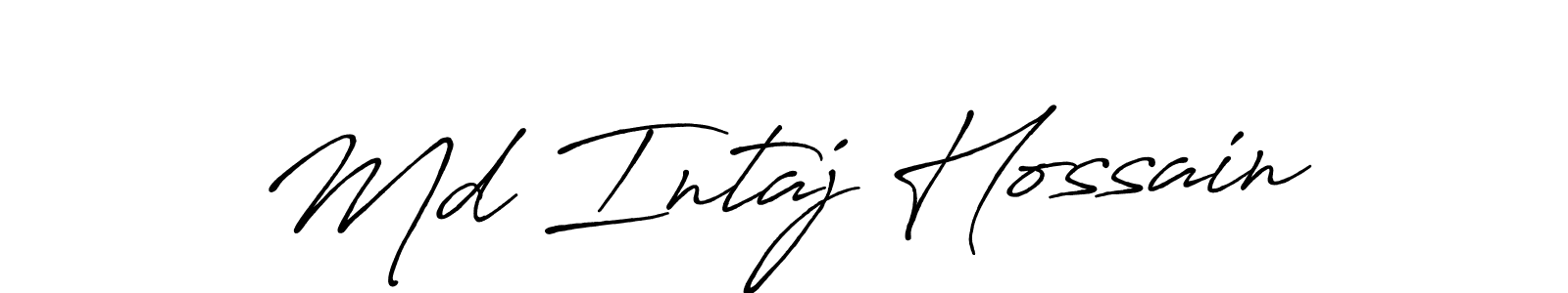 Similarly Antro_Vectra_Bolder is the best handwritten signature design. Signature creator online .You can use it as an online autograph creator for name Md Intaj Hossain. Md Intaj Hossain signature style 7 images and pictures png