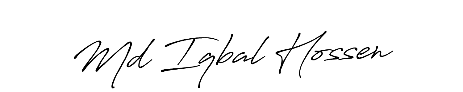 Make a beautiful signature design for name Md Iqbal Hossen. Use this online signature maker to create a handwritten signature for free. Md Iqbal Hossen signature style 7 images and pictures png