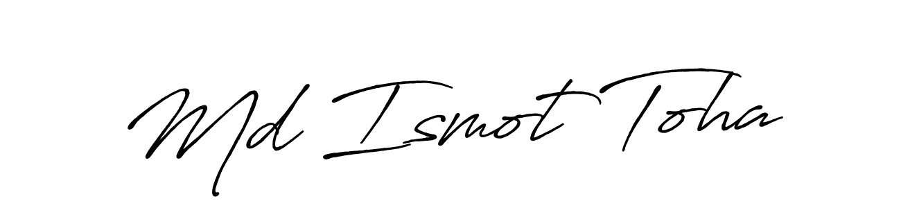 You can use this online signature creator to create a handwritten signature for the name Md Ismot Toha. This is the best online autograph maker. Md Ismot Toha signature style 7 images and pictures png